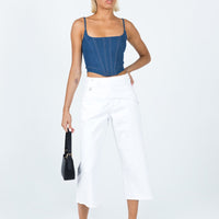 Berlin 90's Denim Jeans White