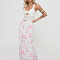 Agave Maxi Skirt Floral