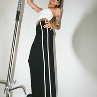 JGR & STN Bianca Maxi Skirt Black