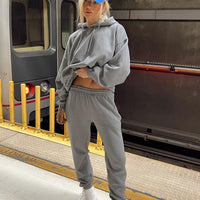 Renna Track Pants Charcoal