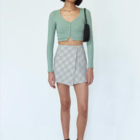 Ailisha Mini Skirt Green