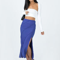Erika Midi Skirt Blue