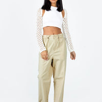 Preston Cargo Pant Beige