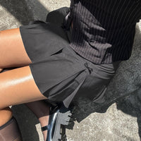 Little Bow Peep Mini Skirt Grey