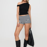 Zitoni Micro Short Black / White