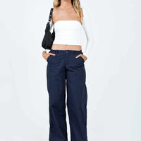 Annerley Parachute Pants Navy