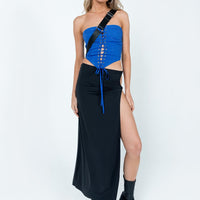 Bobbie Rose Maxi Skirt Black