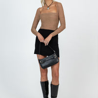 Selby Mini Skirt Black Tall