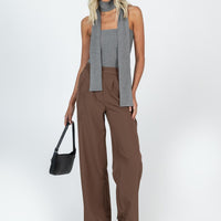 Archer Pants Brown Eco Tall