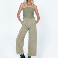 The Stevie Cargo Pants Khaki