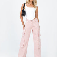 The Ragged Priest Brat Jeans Pink
