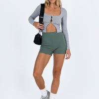 Bailey Bike Shorts Olive Green