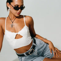 Lou Carpenter Denim Shorts Light Wash