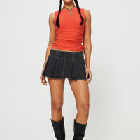 Allure 90's Mini Skort Charcoal