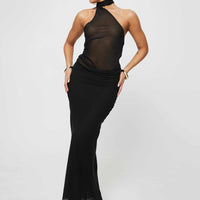 Devon Maxi Skirt Licorice