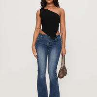 Bethany Low Rise Bootleg Jeans Mid Wash