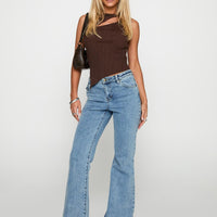 Magic Mirror Mid Rise Bootleg Jeans Ice Wash Petite