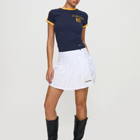 UCSD Tennis Skort White