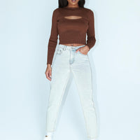 Zaiden Straight Leg Jeans Light Blue Wash Denim