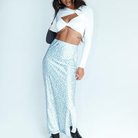 Adah Maxi Skirt Beige