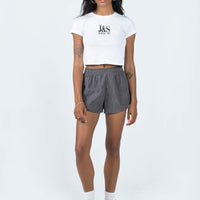 Beach House Shorts Cord Grey