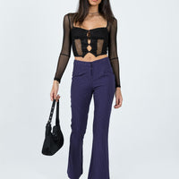 Hargrave Pinstripe Pants Navy