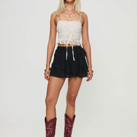 Talin Mini Skirt Black