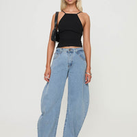 Horseshoe Jeans Washed Blue