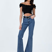 Cabarita Lounge Denim Jeans Dark Wash