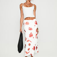 Sun Soaked Midi Skirt Multi