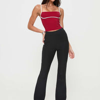 Vasquez Flared Pants Black