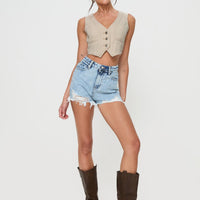 Anne Denim Shorts