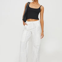 Bilbury Cargo Pants White