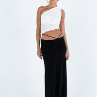 Maisie Maxi Skirt Black