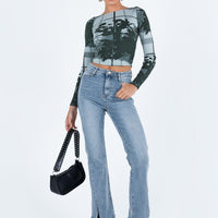 Keels Flare Denim Jeans