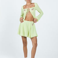 Saleya Mini Skirt Green