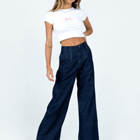 Misty Wide Leg Jeans Denim