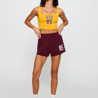 ASU Soffee Shorts Maroon