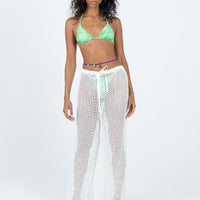 Darcie Knit Pants White