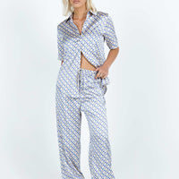 Golda Pant Blues Geo