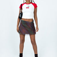 Prep In Your Step Mini Skirt Multi