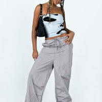 Austin Parachute Pants Grey
