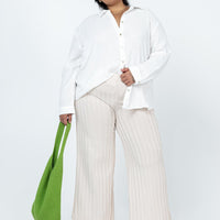 Augustus Pants Cream Curve