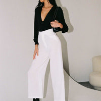 Simona Pants White
