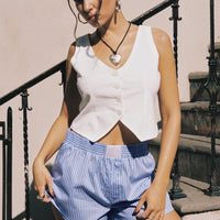 Cobain Shorts Blue Stripe