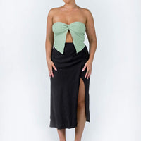 Mabel Midi Skirt Black