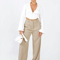 Archer Pants Taupe Eco Tall