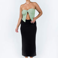 Elidy Maxi Skirt Black