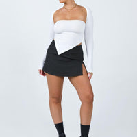 Bella Mini Skirt Pinstripe