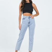 Curzon Mom Jeans Denim